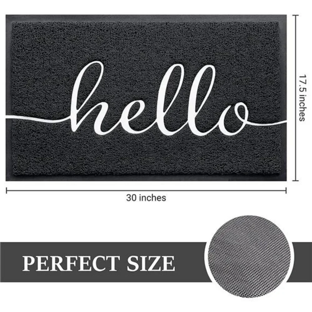 2-Pack Indoor Outdoor Doormat Multiple-use Welcome Mats (30
